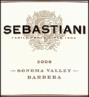 Sebastiani 2006 Sonoma Valley Barbera